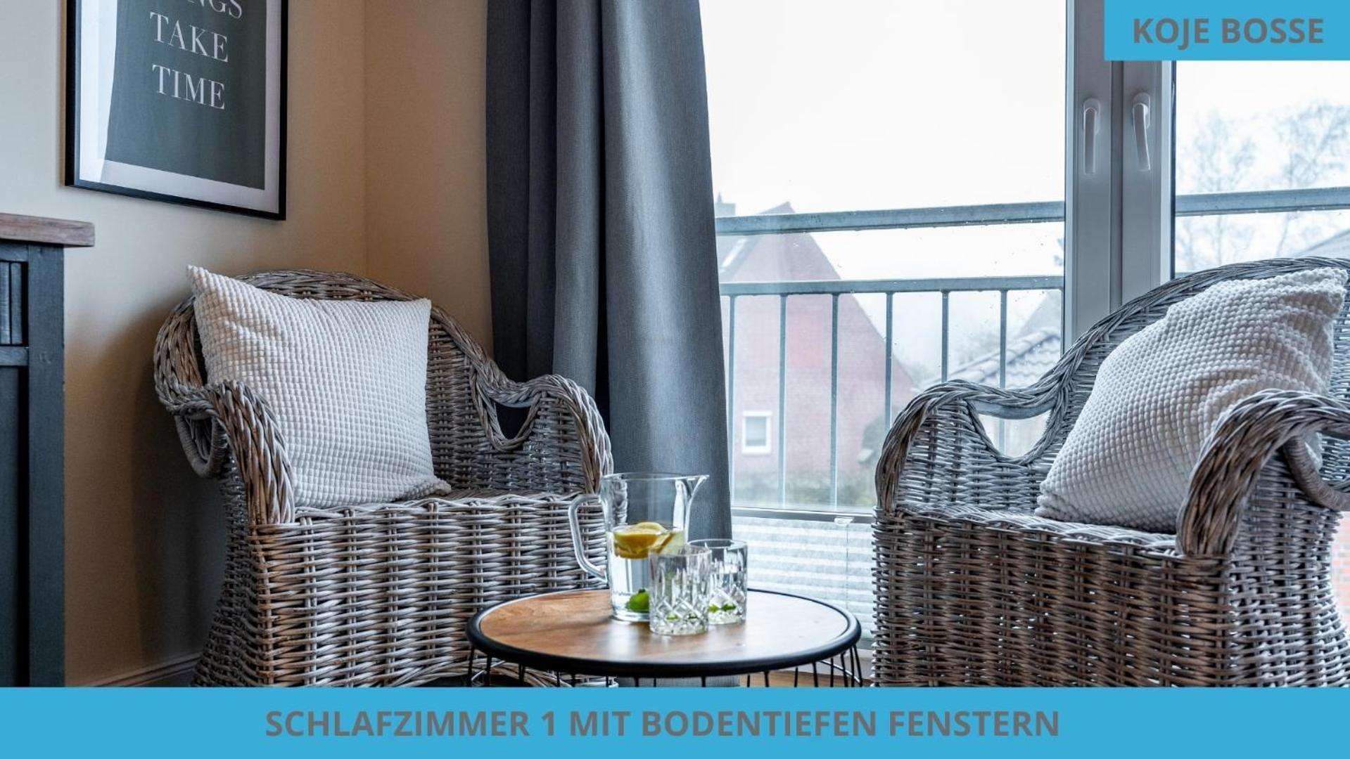 Kuestenkojen Mit 4 Ferienwohnungen Fuer 1 Bis 8 Pers Mit Diversen Schlafzimmern, Garten Oder Balkon Бюзум Экстерьер фото