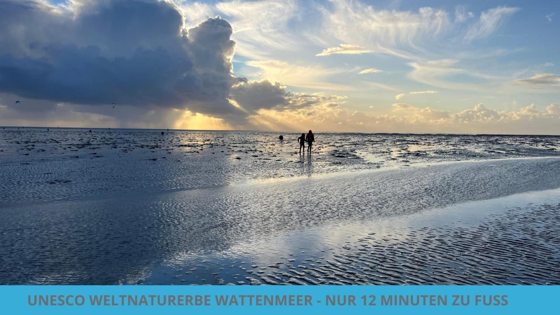 Kuestenkojen Mit 4 Ferienwohnungen Fuer 1 Bis 8 Pers Mit Diversen Schlafzimmern, Garten Oder Balkon Бюзум Экстерьер фото